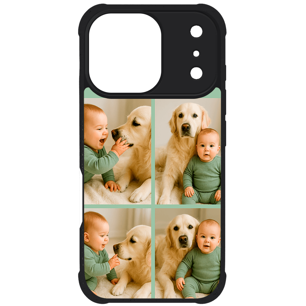 iPhone 17 Pro Max Custom Case | Black Impact